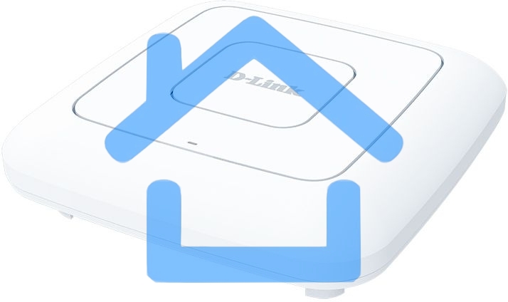 Точка доступа D-Link DAP-300P/A1A N300 10/100BASE-TX белый