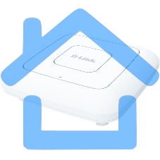 Точка доступа D-Link DAP-300P/A1A N300 10/100BASE-TX белый