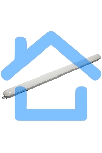 Светильник ДСП 1306 36Вт 4500К IP65 1200мм сер. пластик ИЭК LDSP0-1306-36-4500-K01