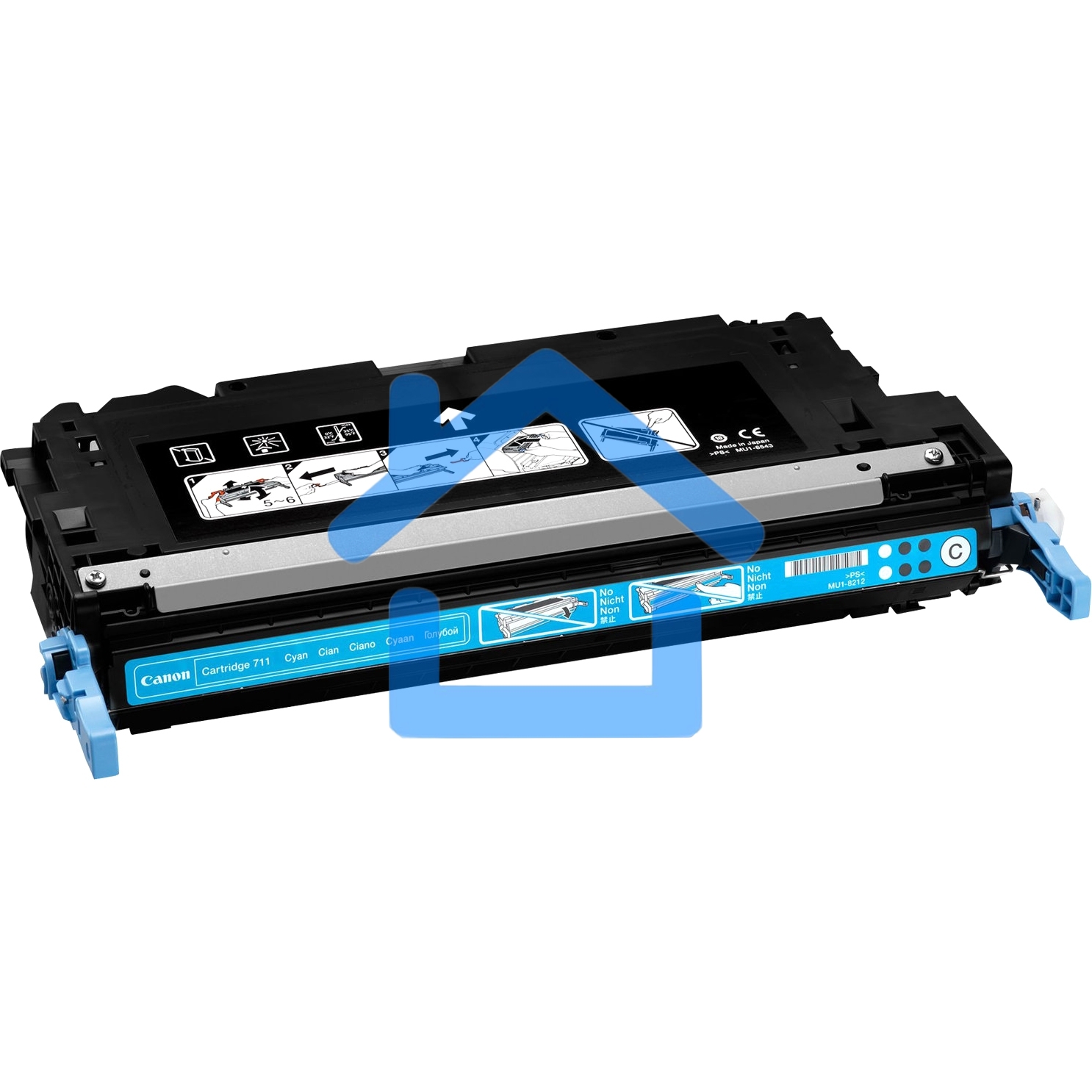 Картридж лазерный Canon 711C (1659B002) голубой, 6000 стр., для LBP5300/5360