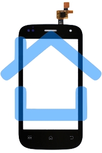 Сенсорное стекло (тачскрин) для Fly IQ445 Genius, черное