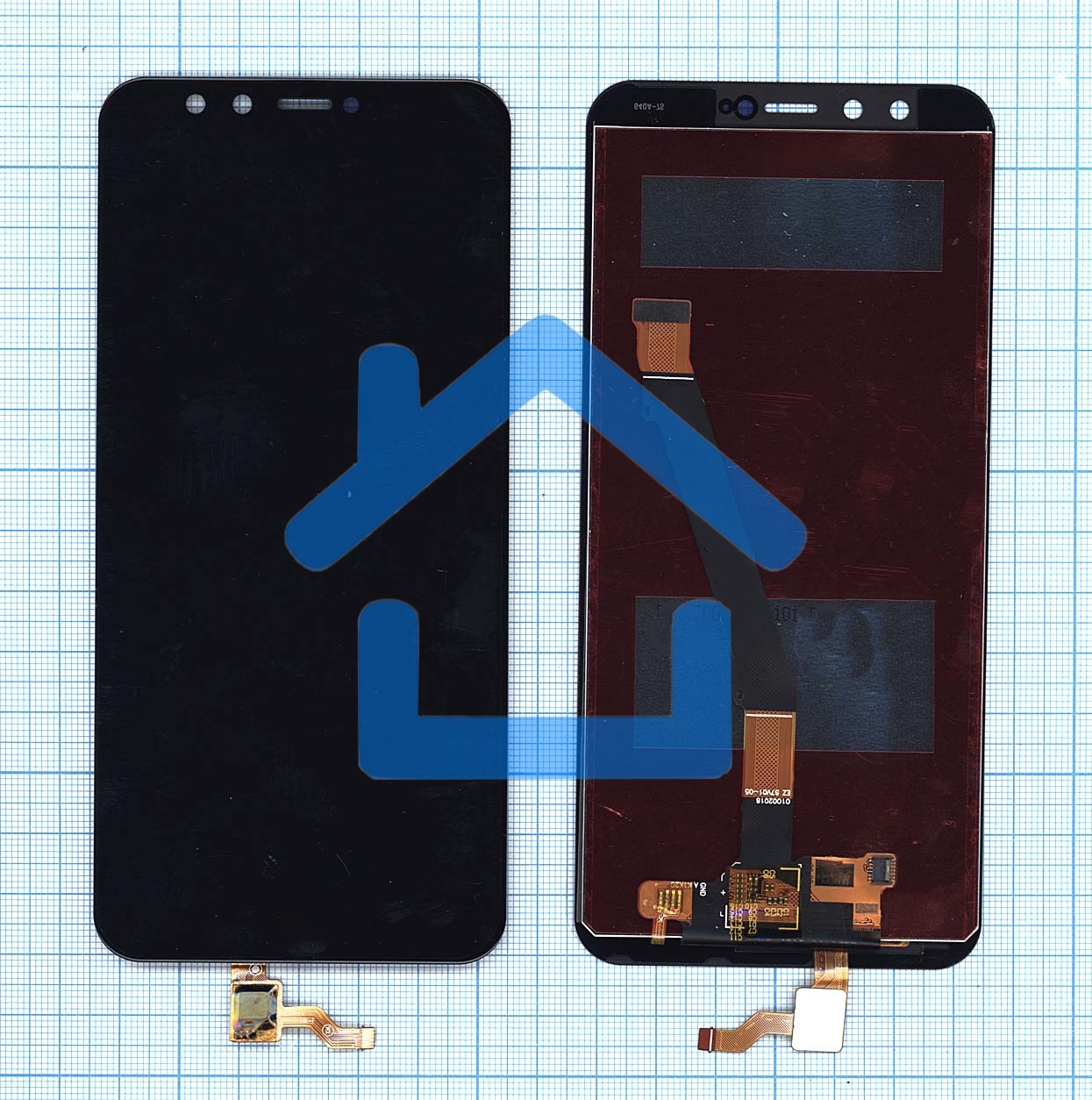Дисплей для Huawei Honor 9 Lite черный
