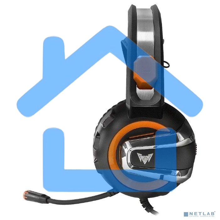 Гарнитура игровая CROWN CMGH-3003 Black&orange