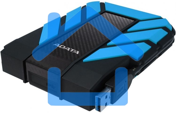 Внешний жесткий диск ADATA HD710 USB 3.0 2Tb DashDrive Durable 2.5