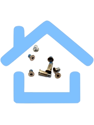 Винты нижней части корпуса золотые для Apple MacBook 12 Retina A1534