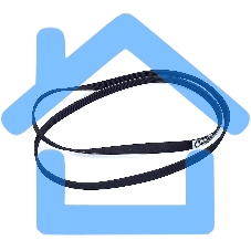 Ремень 1195 H7 для стиральной машины Indesit, Ariston, Hotpoint черный 1125мм