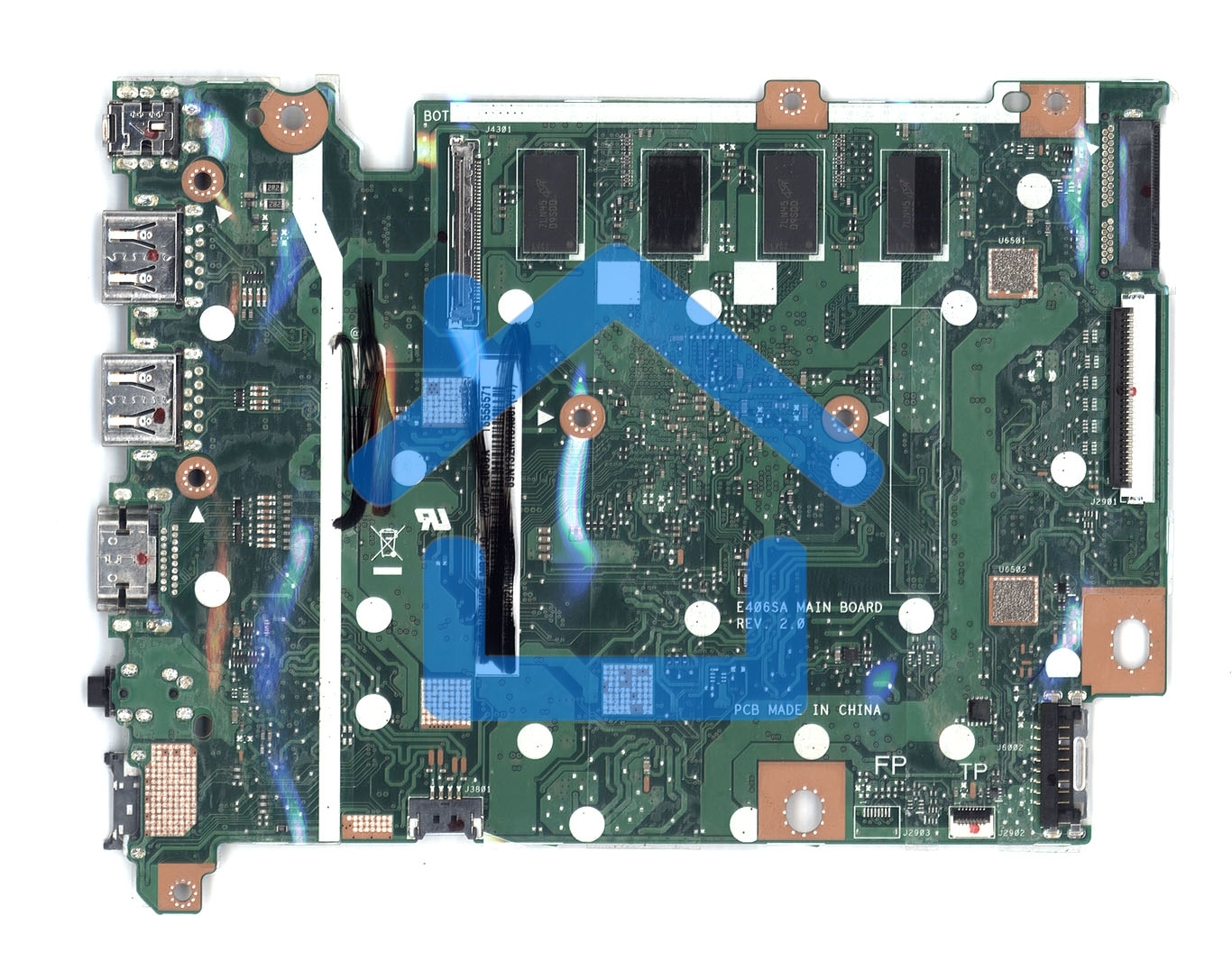 Материнская плата для Asus E406SA 4G/N3160 90NB0HK0-R00050