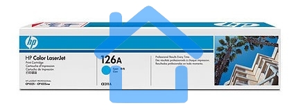 Картридж лазерный HP CE311A голубой для LaserJet Pro CP1025 1000стр.