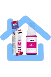 Чернила Canon GI-490M 0665C001 пурпурный для Canon Pixma G1400/2400/3400 (70мл)