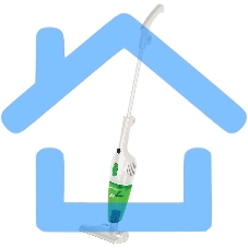 Пылесос вертикальный циклонного типа Endever SkyClean VC-279, белый/зеленый, мощность 700 Вт, циклонная система фильтрации, 6 шт/уп