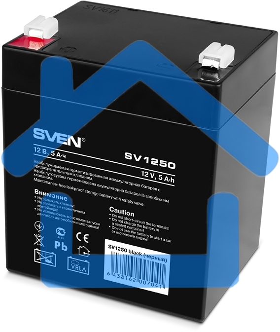 Батарея Sven SV1250 (12V 5Ah)