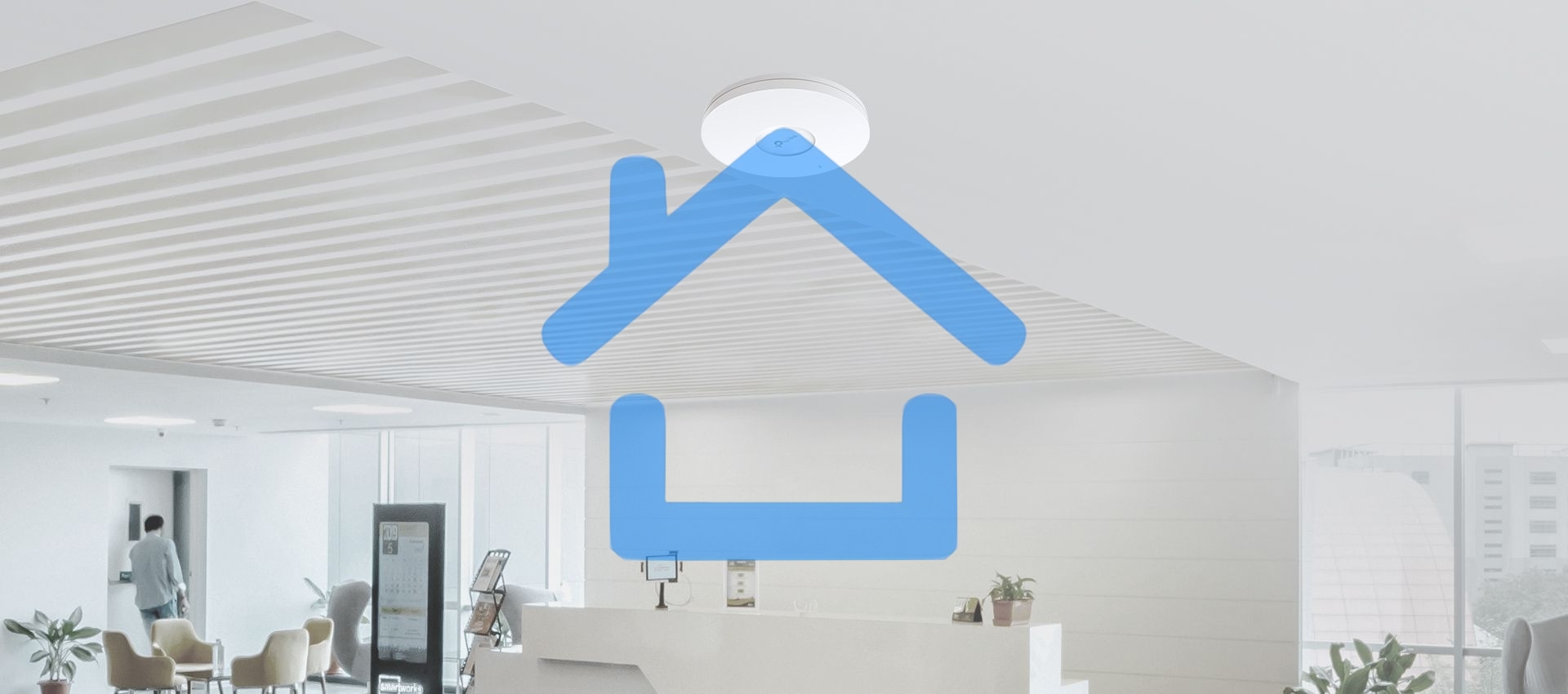 Потолочная двухдиапазонная точка доступа Wi-Fi TP-Link EAP610 AX1800