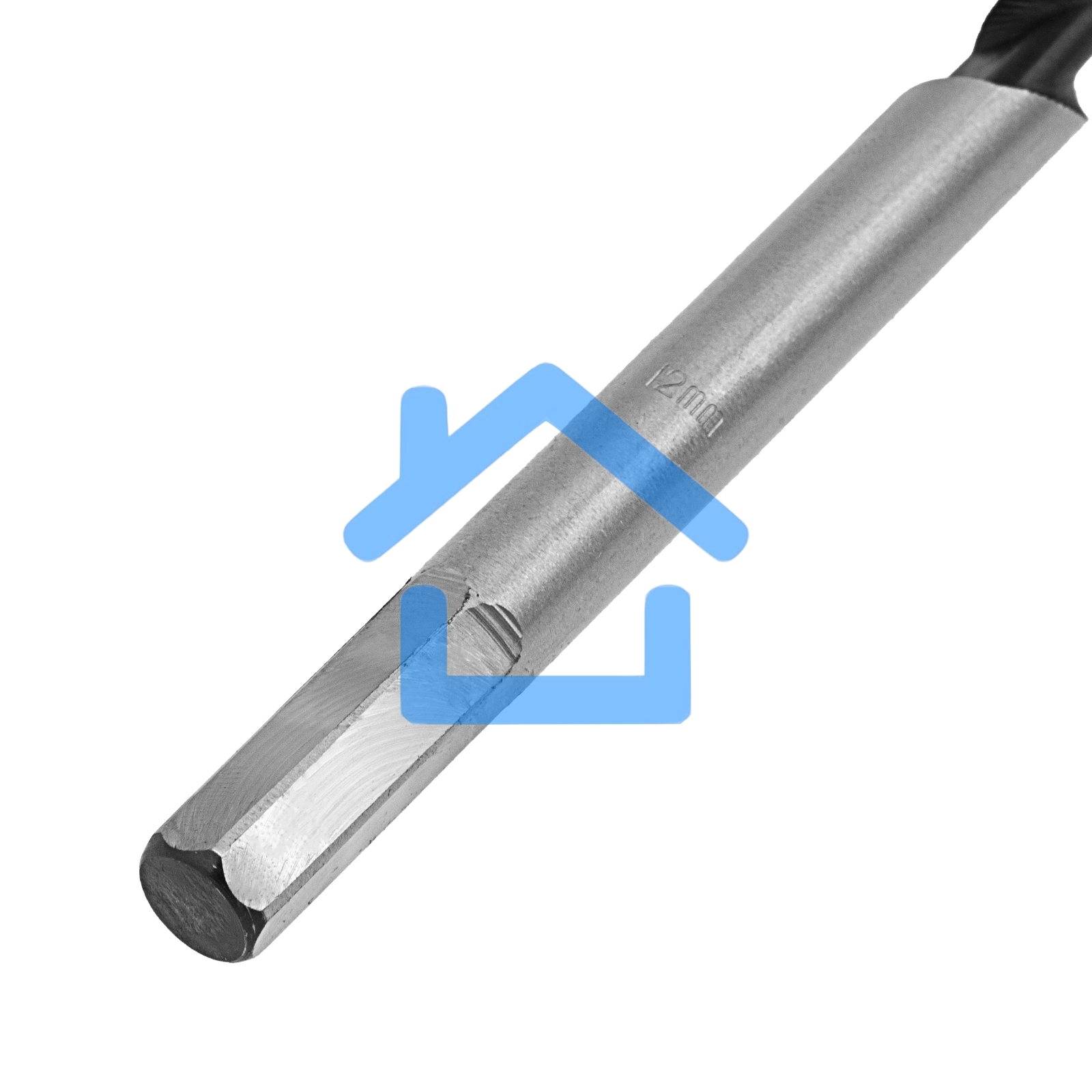 Сверло Matrix по дереву шнековое, 12x460 мм, 6-гранный хвостовик