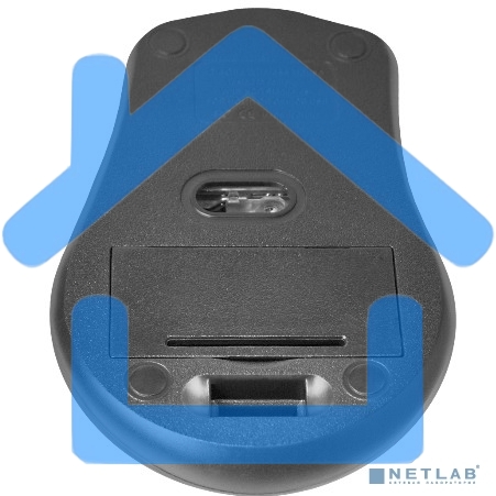 Мышь беспроводная Defender Datum MM-265 черный, 1600 dpi, радиоканал, USB, кнопки - 4