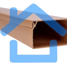 Кабель-канал Rexant 12х12мм, Дуб