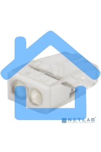 Экспресс-клемма с пастой Rexant СМК 2273-242, 2-проводная 0.5-2.5 мм², прозрачная, блистер (5 шт./уп.)