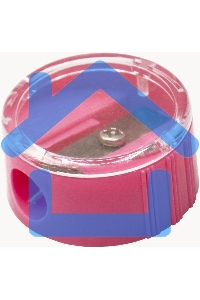 Точилка для карандашей ручная Silwerhof 191082 Веселые друзья, 1 отверстие, пластик, ассорти