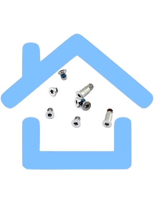 Винты нижней части корпуса серебристые для Apple MacBook 12 Retina A1534