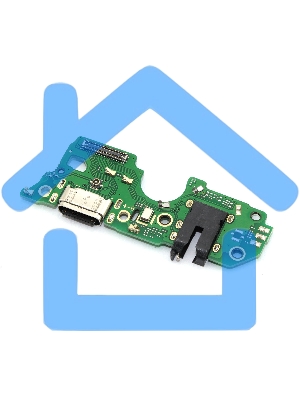 Шлейф (нижняя плата) с разъемом зарядки и микрофоном для OPPO A58