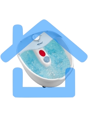 Гидромассажная ванночка для ног Atlanta ATH-6411 голубой