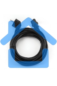 Кабель питания Cord Power Gembird/Cablexpert PC-186 / 1.8м, Schuko- C13, 6А, черный, с зазем.