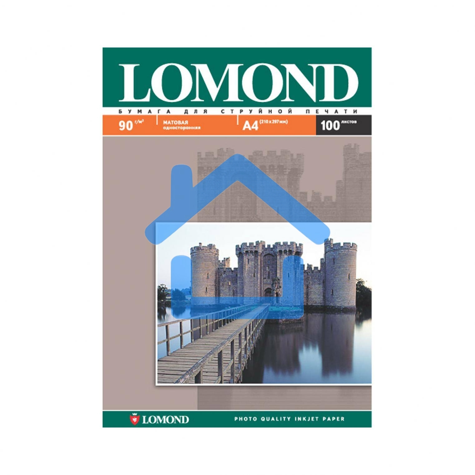 Фотобумага LOMOND Односторонняя Матовая A4/90/100л.