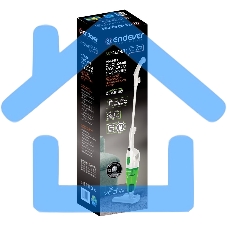 Пылесос вертикальный циклонного типа Endever SkyClean VC-279, белый/зеленый, мощность 700 Вт, циклонная система фильтрации, 6 шт/уп