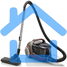 Пылесос Gorenje VC2303GAPRACY серый/красный, 350/2600 Вт, уборка сухая, пылесборник контейнер 3.3 л