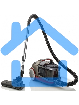 Пылесос Gorenje VC2303GAPRACY серый/красный, 350/2600 Вт, уборка сухая, пылесборник контейнер 3.3 л