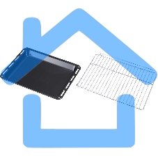 Духовой шкаф встраиваемый полноразмерный Evelux EO 650 PW, 60 см, 9 режимов, 70л, белое стекло