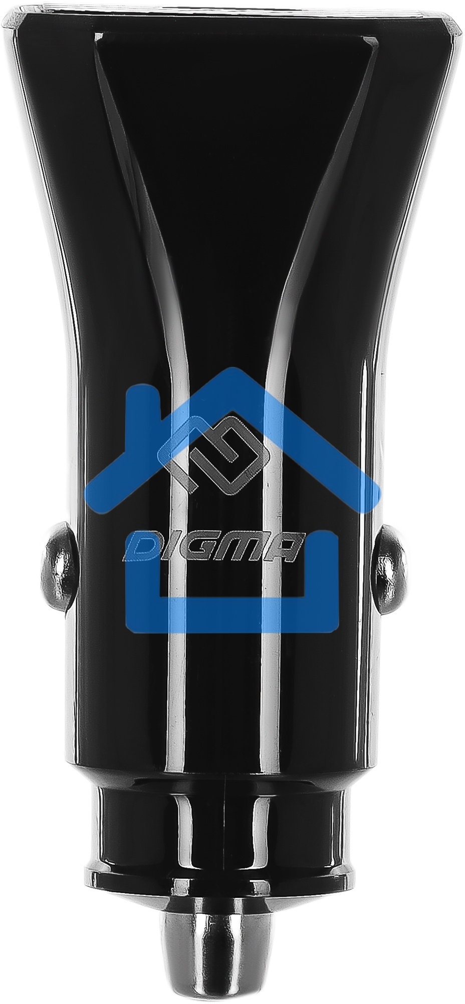 Автомобильное зарядное устройство Digma DGC2B 3A PD черный