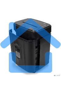 Шредер Heleos АП23-4 черный с автоподачей (секр.P-4) фрагменты 145лист. 23лтр. скрепки скобы пл.карты