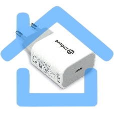 Блок питания (сетевой адаптер) Amperin Quick Charge Type-C 5V/3A,9V/2.22A,12V/1.66A (YDS-TC020-001)