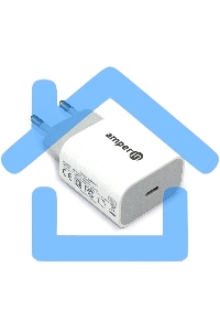 Блок питания (сетевой адаптер) Amperin Quick Charge Type-C 5V/3A,9V/2.22A,12V/1.66A (YDS-TC020-001)