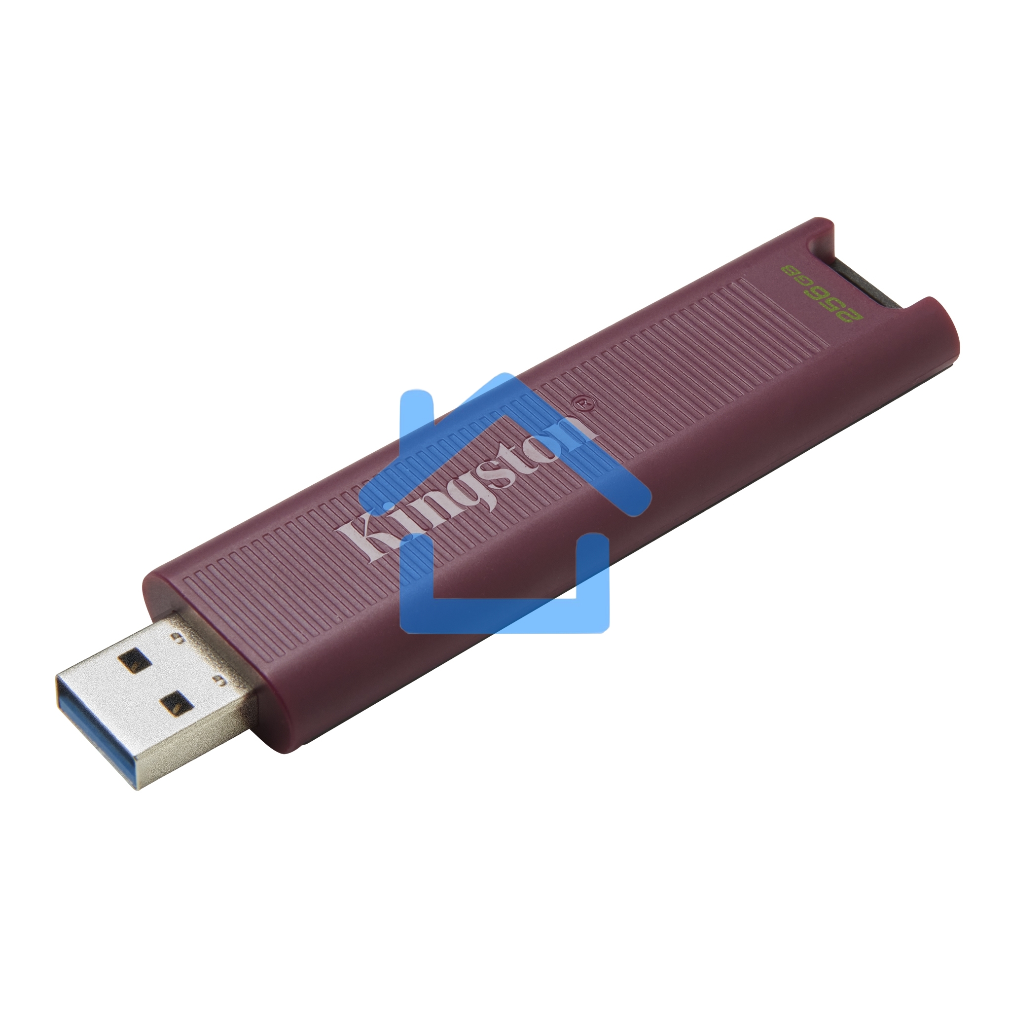 Флешка USB R/W Kingston USB Drive 256Gb DataTraveler MaxA USB3.2 Gen 2 Type-A, бордовый DTMAXA/256Gb