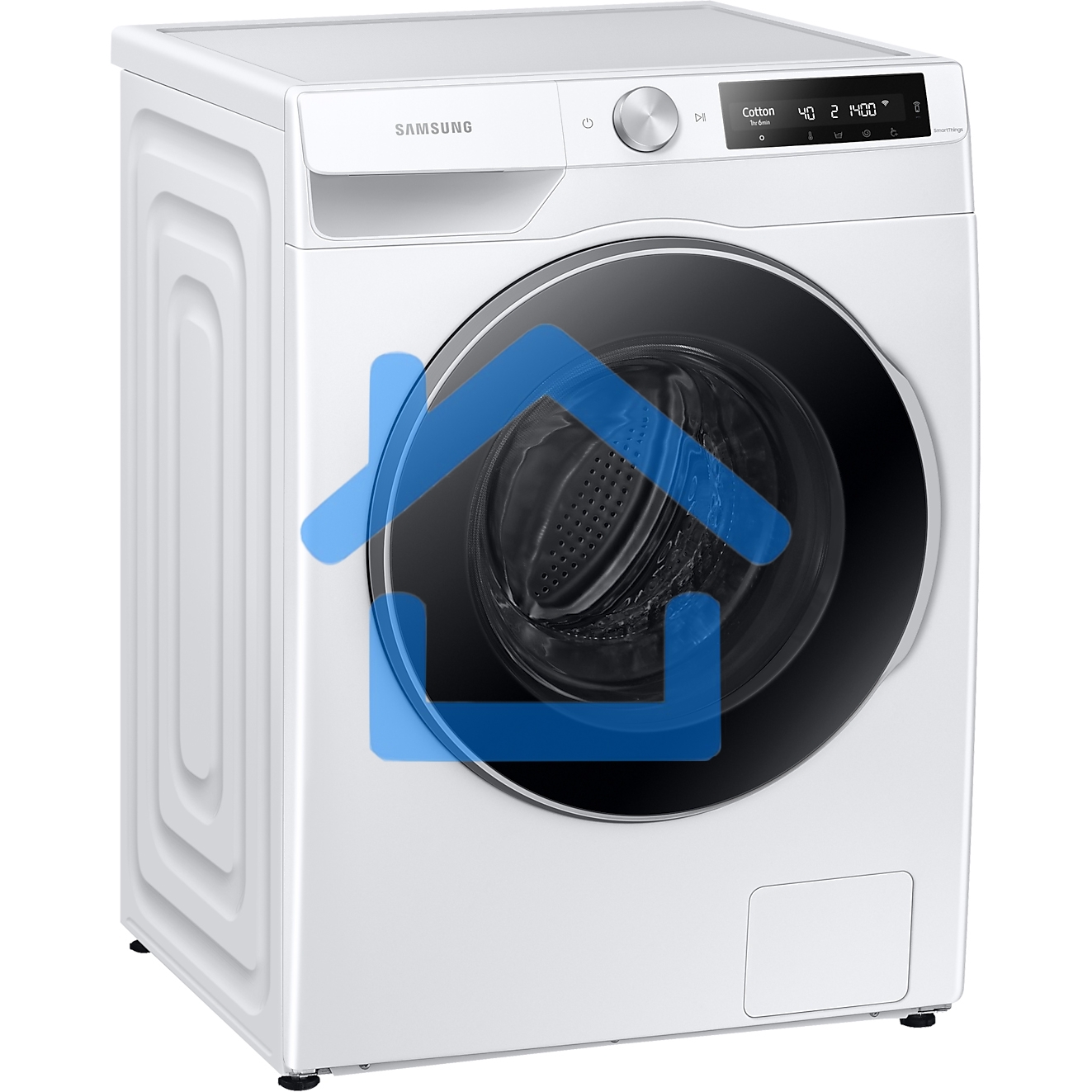 Стиральная машина Samsung WW11CG604CLELP белый, загрузка фронтальная 11 кг, 1400 об/мин, класс: A+++