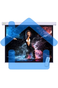 Экран Cactus 104.6x186см Motoscreen CS-PSM-104x186 16:9 настенно-потолочный рулонный белый (моторизованный привод)