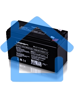 Батарея Ippon IPL12-7 12В 7А·ч