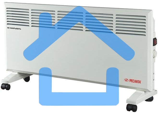 Конвектор Ресанта ОК-2500 белый, 2500 Вт, 30 м2, термостат