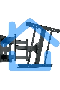 Кронштейн для LCD Holder LCD-SU6602-B черный, диагональ экрана 32″–90″до 45кг.