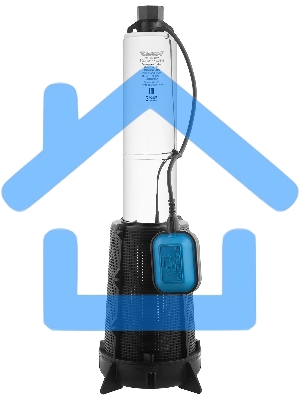 Насос центробежный Джилекс Водомет 55/75 А дф 900Вт 3300л/час (в компл.:обратный клапан/донный фильтр) (6575)