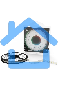 Лента светодиодная Gauss 312000414 LED 5050/60-SMD 14.4W 12V DC RGB блистер 5м