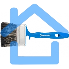 Кисть флейцевая Matrix для водных красок, 75х17 мм, смешанная щетина, пластиковая рукоятка 83385