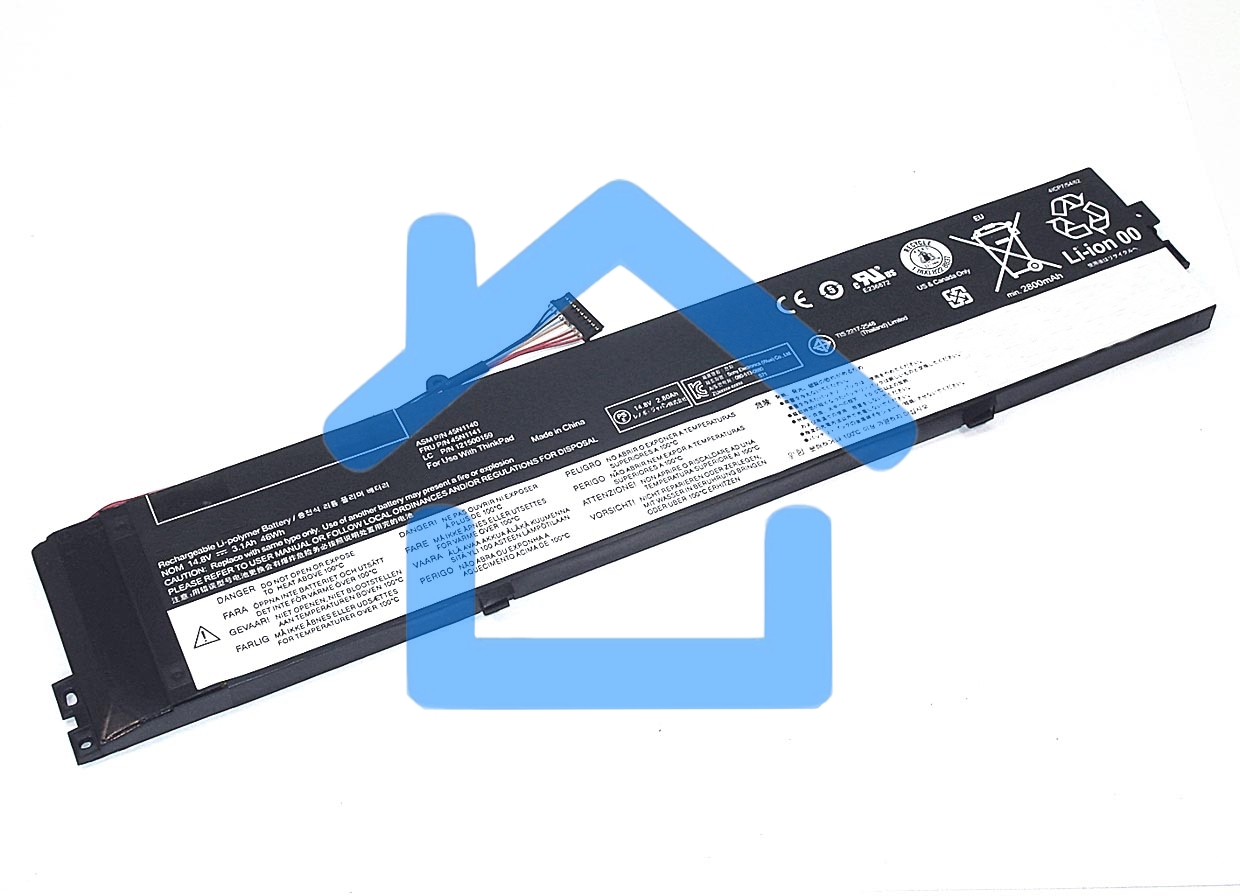 Аккумуляторная батарея для ноутбука Lenovo S3 S431 14,8V 46Wh черный