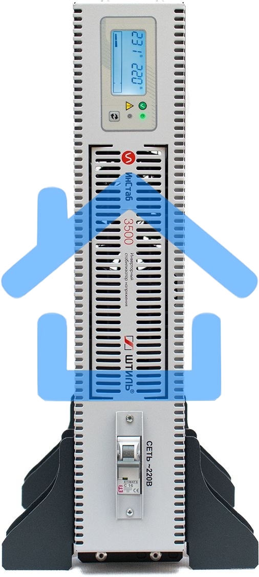 Стабилизатор напряжения Штиль ИнСтаб IS3500RT 2750Вт 3500ВА серый