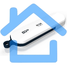 Флешка USB 64 Gb Silicon Power Blaze B32, USB 3.2, белый