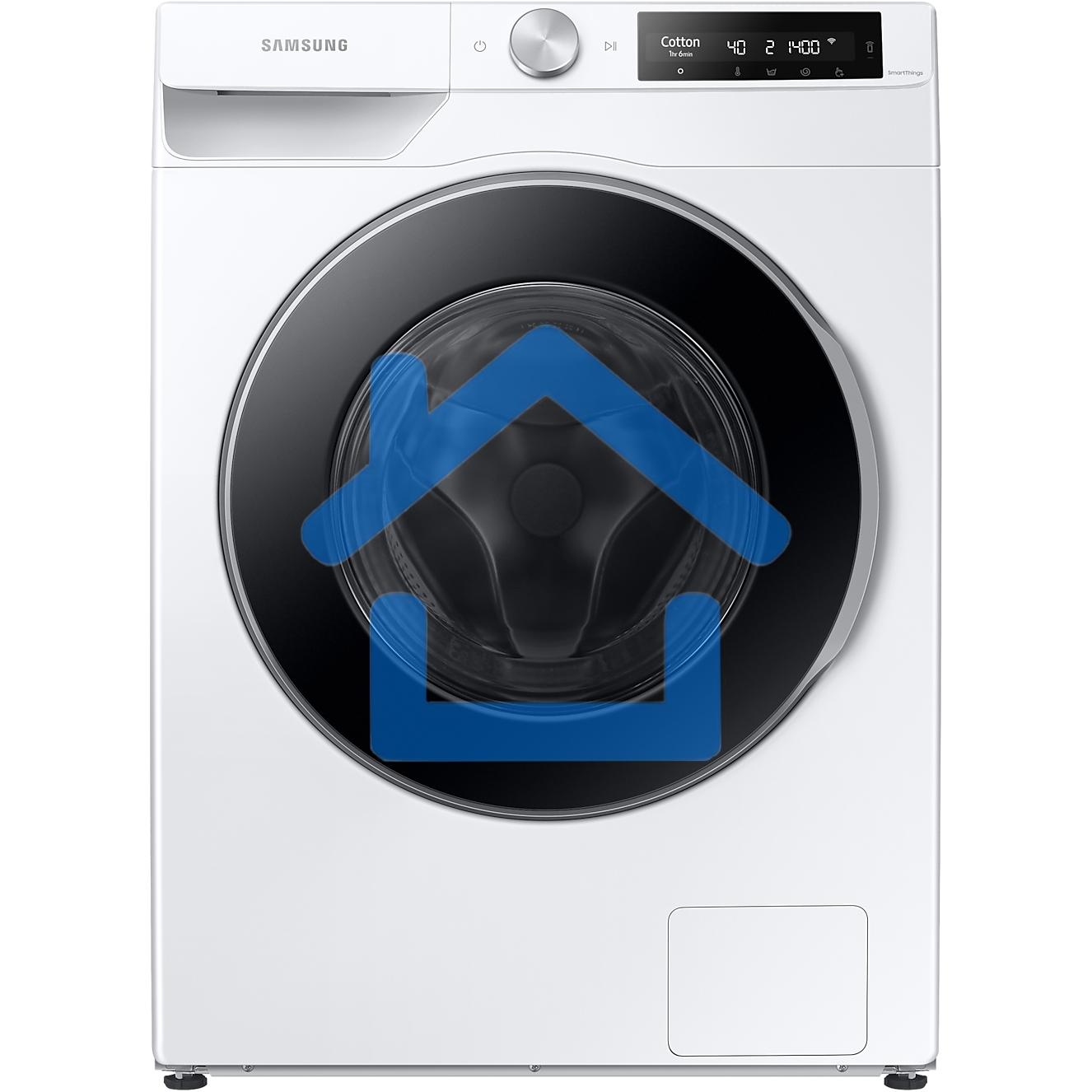 Стиральная машина Samsung WW11CG604CLELP белый, загрузка фронтальная 11 кг, 1400 об/мин, класс: A+++