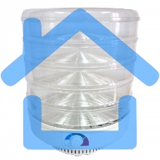 Сушилка для овощей и фруктов Ветерок-2 600 Вт, 5 поддонов, прозрачный, гофрокороб