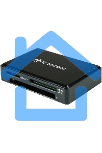 Картридер Transcend черный, All-in-One cardreader, USB 3.1 Gen 1