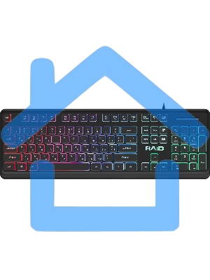 Клавиатура Defender Raid GK-778DL проводная, USB, черный